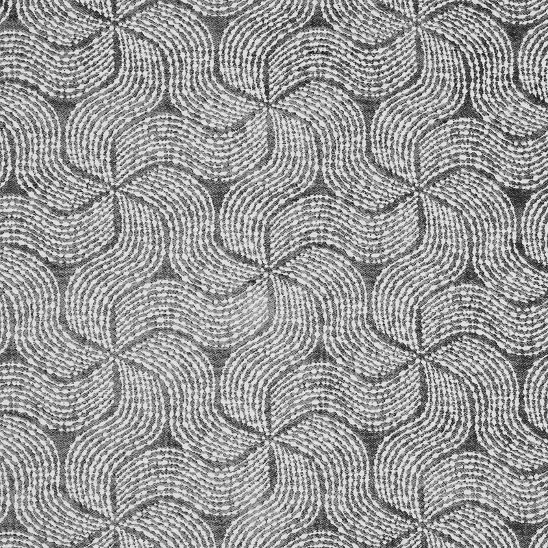 Fiador fabric in charcoal color - pattern number 76051 - by Schumacher in the Club Cavalier collection