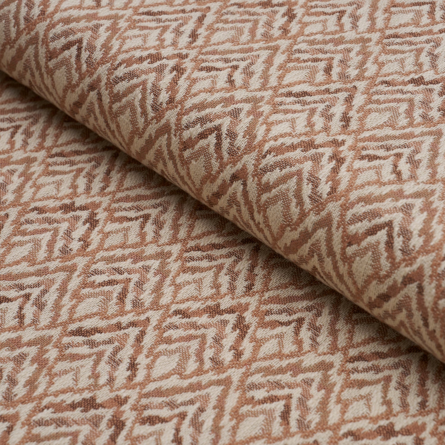 Halcyon fabric in mediterranean spice color - pattern number 76144 - by Schumacher in the Atelier Paris collection