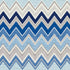Zenyatta Mondatta II fabric in blue color - pattern number 76300 - by Schumacher in the Zenyatta Mondatta II collection