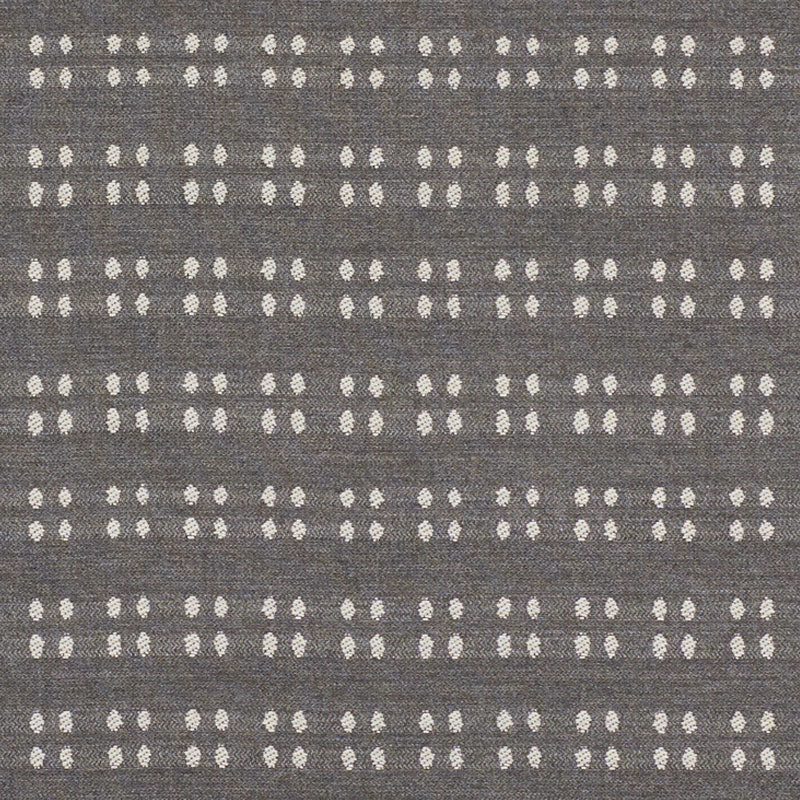 Bolsa Indoor Outdoor fabric in charcoal color - pattern number 76340 - by Schumacher in the Indoor-Outdoor Prints &amp; Wovens collection