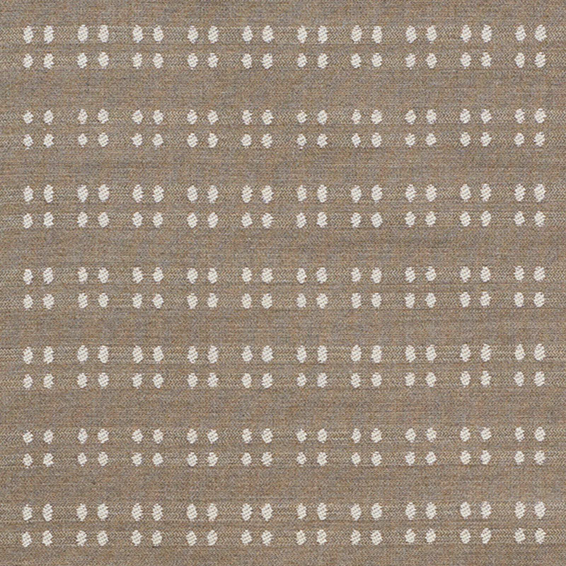 Bolsa Indoor Outdoor fabric in taupe color - pattern number 76342 - by Schumacher in the Indoor-Outdoor Prints &amp; Wovens collection