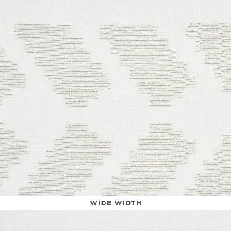 Adia Sheer fabric in quartz color - pattern number 76501 - by Schumacher in the World View collection
