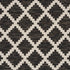 Tibur fabric in black color - pattern number 76540 - by Schumacher in the World View collection