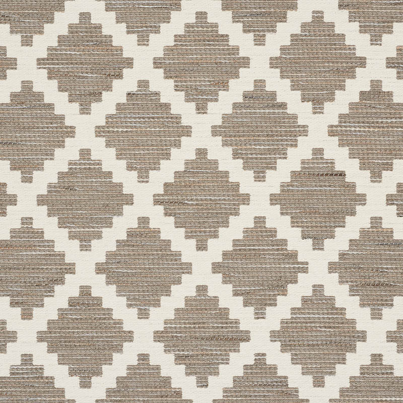 Tibur fabric in neutral color - pattern number 76541 - by Schumacher in the World View collection