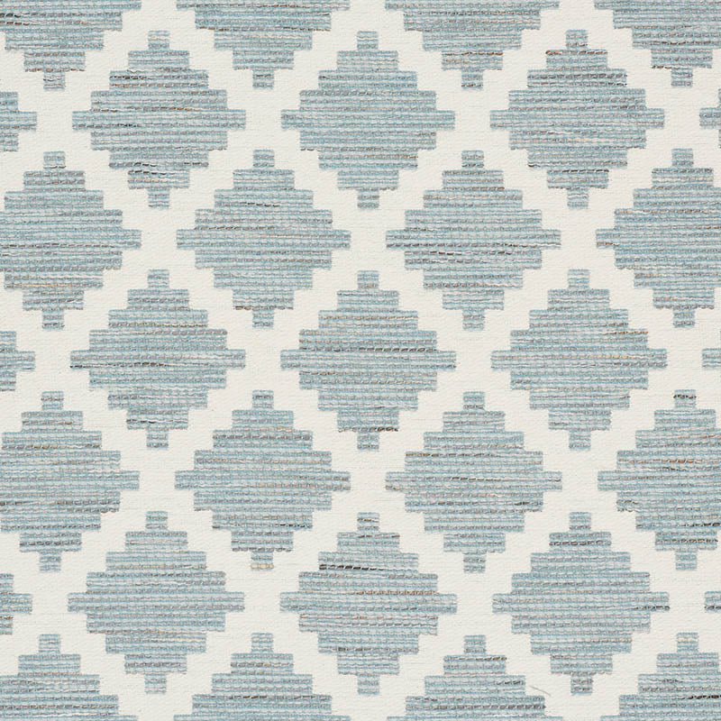 Tibur fabric in sky color - pattern number 76543 - by Schumacher in the World View collection