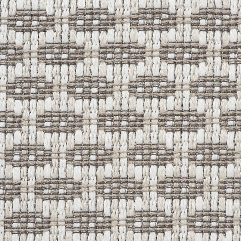 Hickox Indoor Outdoor fabric in natural color - pattern number 76652 - by Schumacher in the Indoor/Outdoor Linen collection