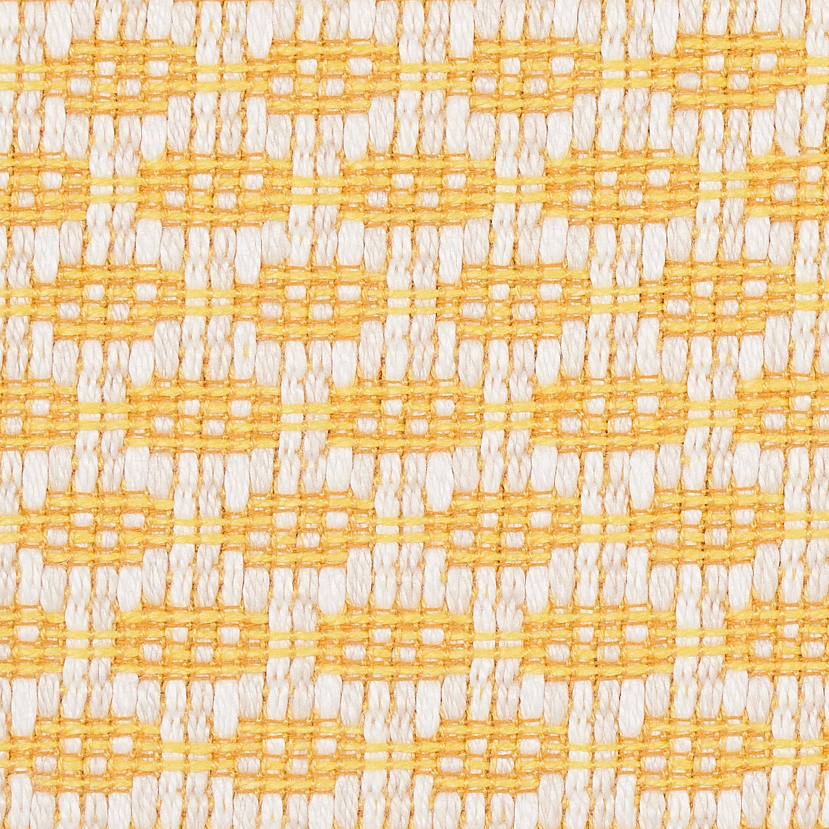 Hickox Indoor Outdoor fabric in yellow color - pattern number 76653 - by Schumacher in the Indoor/Outdoor Recolors collection