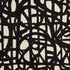 Momentum fabric in black color - pattern number 76711 - by Schumacher in the Freehand collection