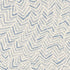 Adagio fabric in blue color - pattern number 76720 - by Schumacher in the Freehand collection