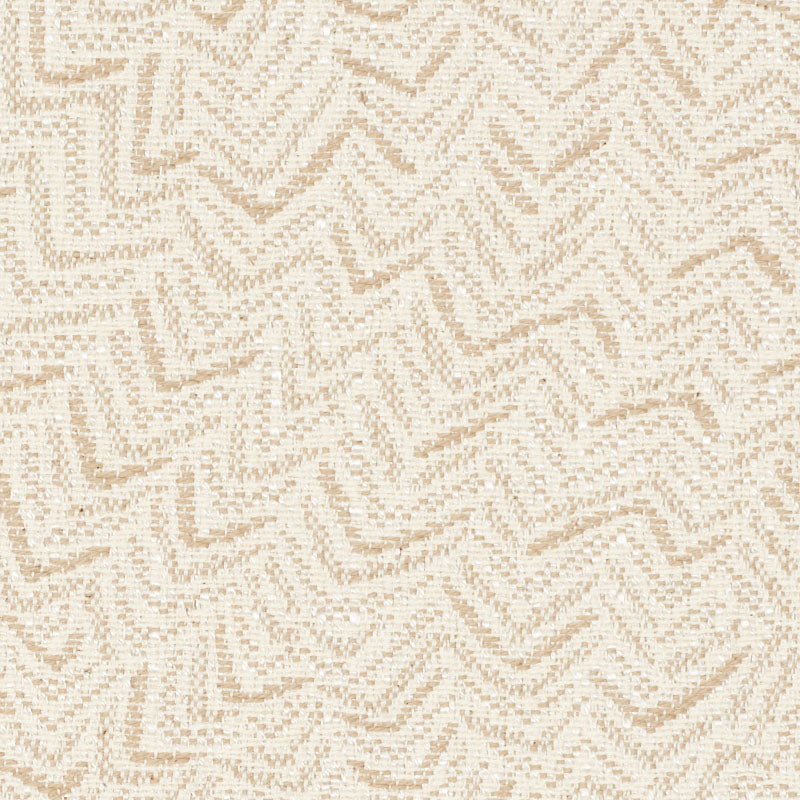 Adagio fabric in natural color - pattern number 76722 - by Schumacher in the Freehand collection