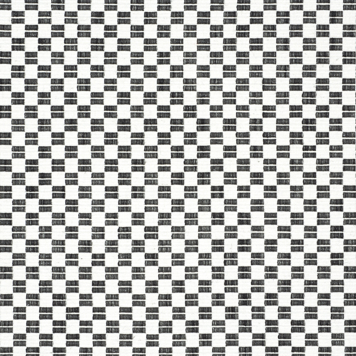 Elkhart fabric in black color - pattern number 76741 - by Schumacher in the Folk Art collection