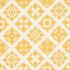 Tristan Patchwork fabric in yellow color - pattern number 76762 - by Schumacher in the New Americana collection