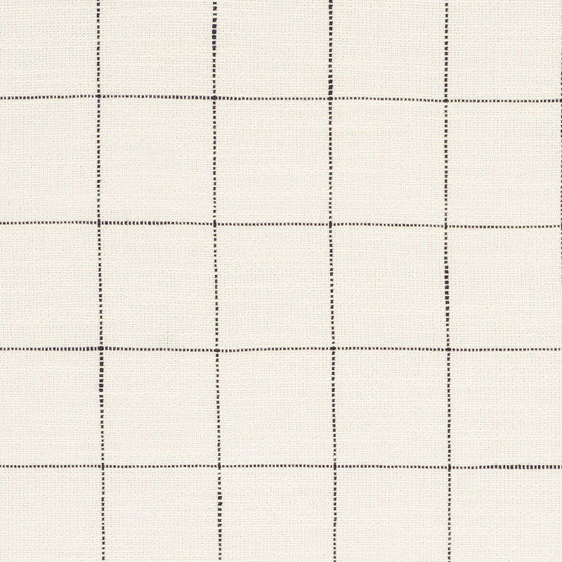 Marietta fabric in black color - pattern number 76771 - by Schumacher in the Folk Art collection