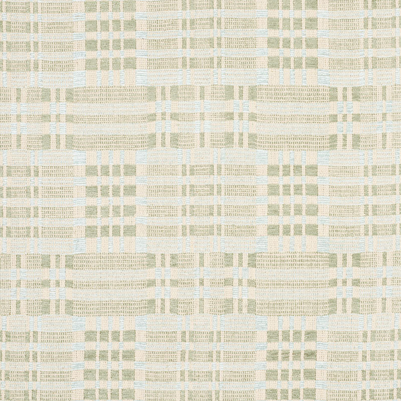 Brimfield fabric in sage color - pattern number 76941 - by Schumacher in the Folk Art collection