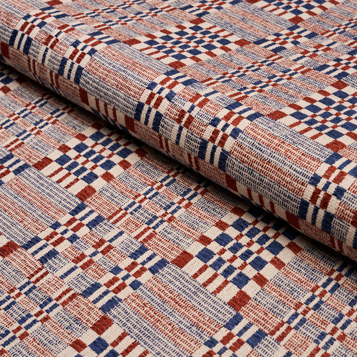 Brimfield fabric in americana color - pattern number 76943 - by Schumacher in the Prairie collection