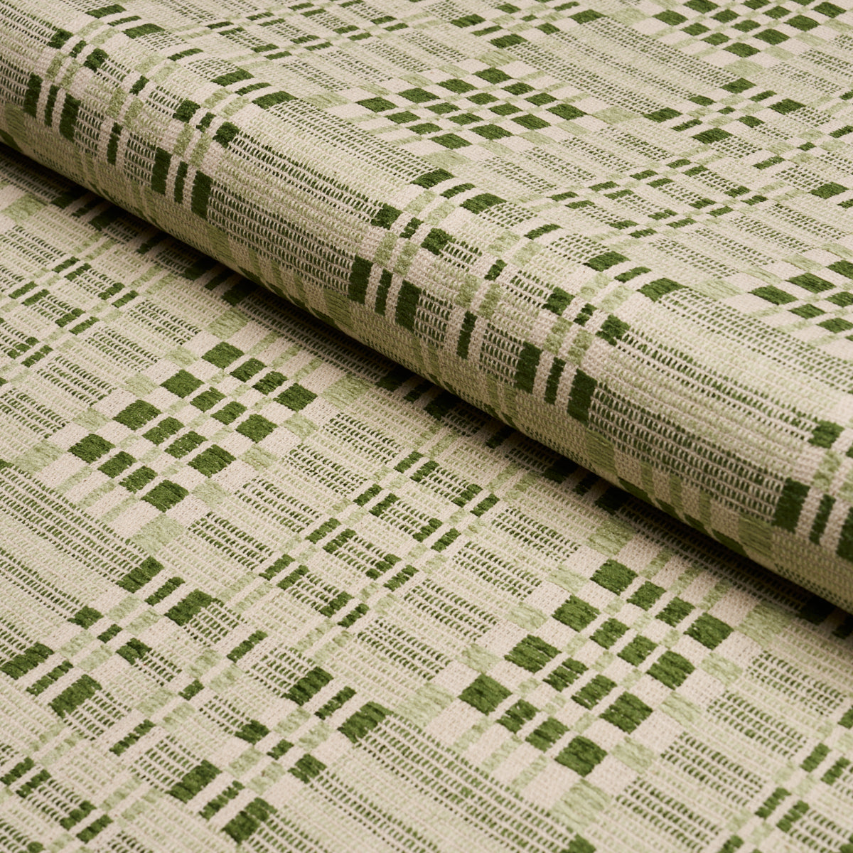 Brimfield fabric in leaf color - pattern number 76944 - by Schumacher in the Prairie collection