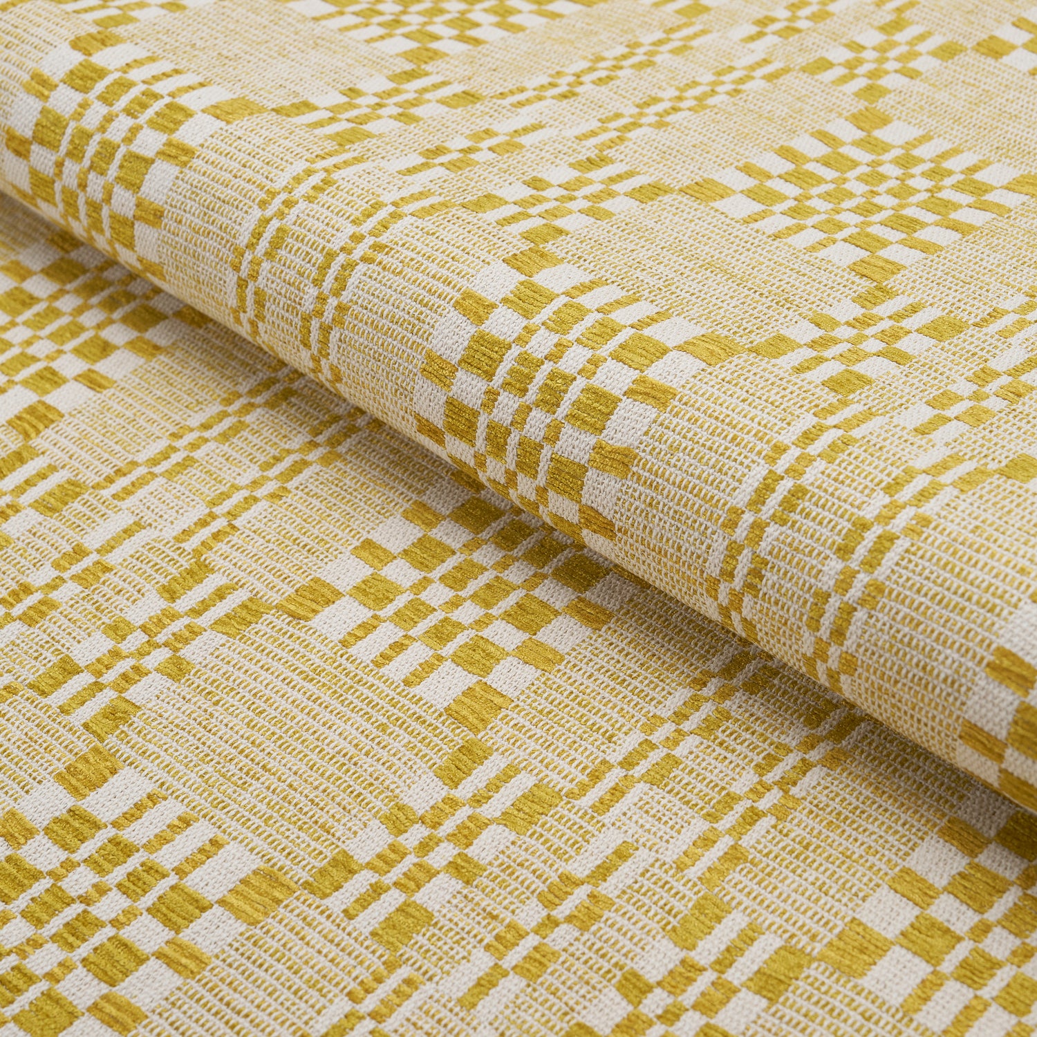 Brimfield fabric in mimosa glow color - pattern number 76947 - by Schumacher in the Atelier Paris collection