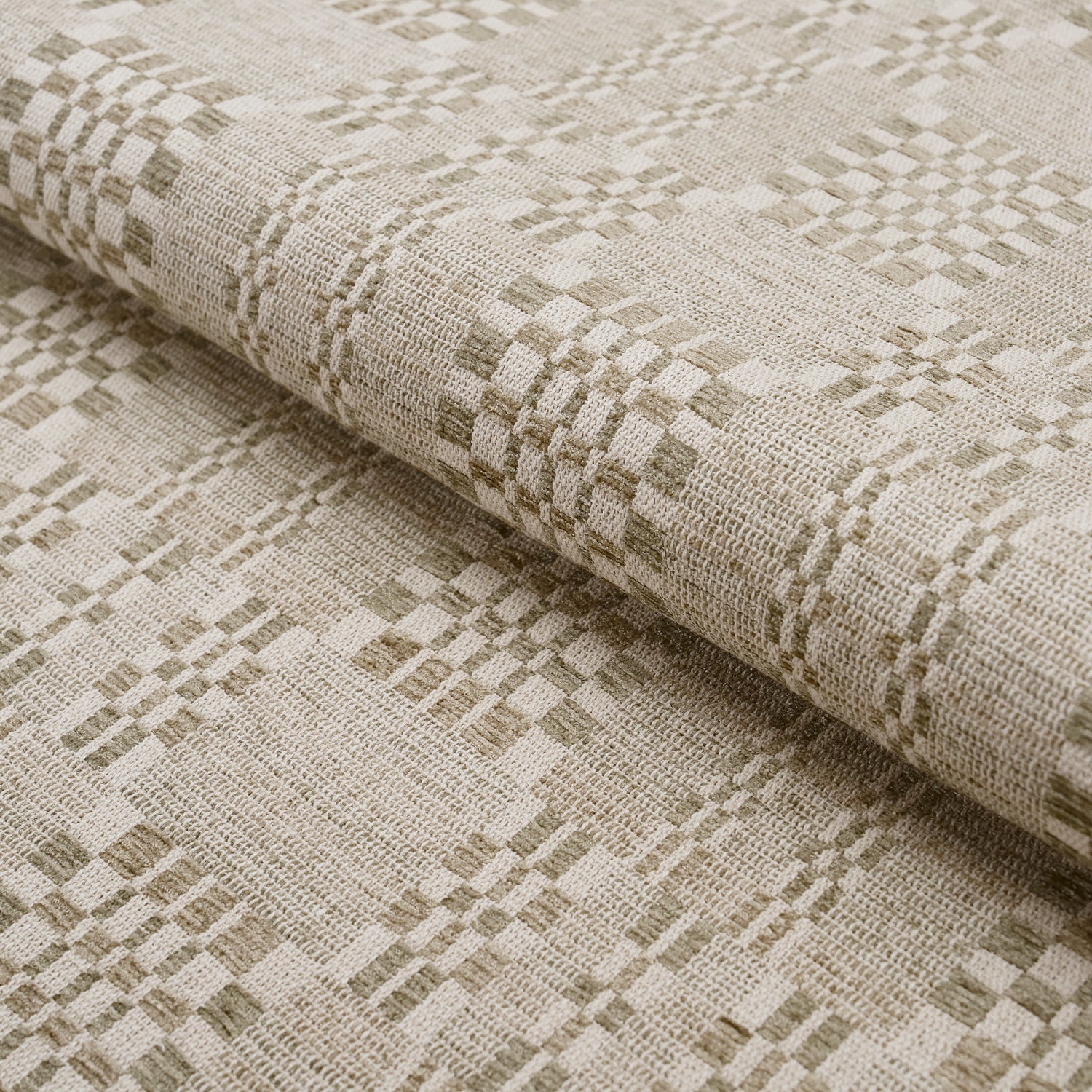 Brimfield fabric in almond dust color - pattern number 76948 - by Schumacher in the Atelier Paris collection