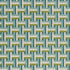 Saxon Epingle fabric in peacock color - pattern number 76970 - by Schumacher in the Classic Wovens collection
