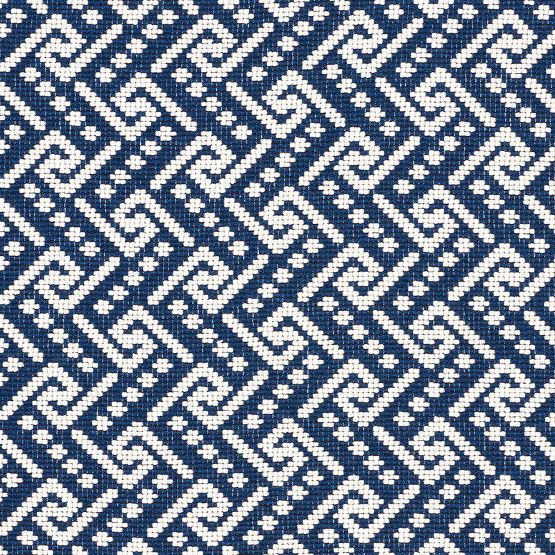 Ionic Weave fabric in pacific color - pattern number 77120 - by Schumacher in the Timothy Corrigan collection