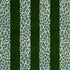 Guepard Stripe Velvet fabric in emerald color - pattern number 77141 - by Schumacher in the Timothy Corrigan collection