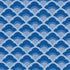 Wilhelm fabric in blue color - pattern number 77180 - by Schumacher in the Step Lively collection