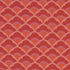 Wilhelm fabric in coral color - pattern number 77181 - by Schumacher in the Step Lively collection