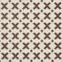 Elias fabric in brown and ecru color - pattern number 77202 - by Schumacher in the Step Lively collection