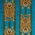 Jokhang Tiger Velvet fabric in peacock and olive color - pattern number 77230 - by Schumacher in the Johnson Hartig collection