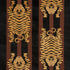 Jokhang Tiger Velvet fabric in brown and black color - pattern number 77232 - by Schumacher in the Johnson Hartig collection