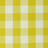 Camden Cotton Check fabric in yellow color - pattern number 77320 - by Schumacher in the Scandinavian Modern collection