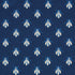 Bee Epingle fabric in blue color - pattern number 77411 - by Schumacher in the Cut & Patterned Velvets collection