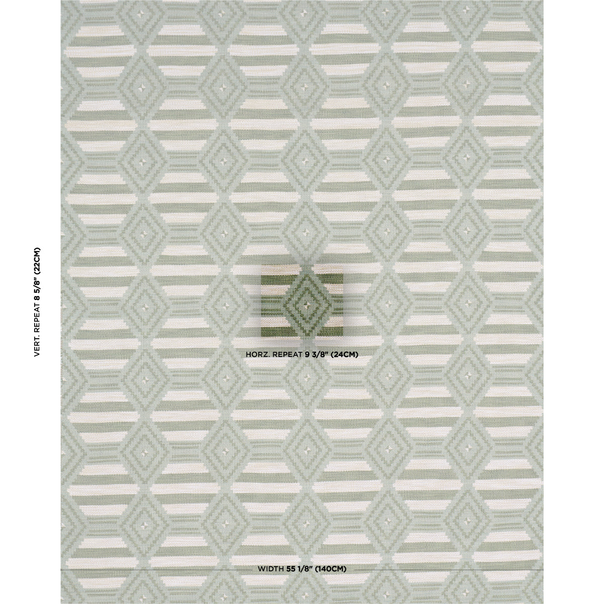 Manta Performance fabric in green &amp; mineral color - pattern number 77445 - by Schumacher in the Luxe Lodge collection