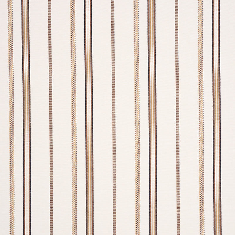 Kayenta Stripe fabric in neutral color - pattern number 77450 - by Schumacher in the True West collection