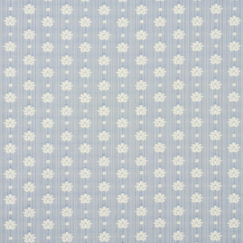 Brunel fabric in sky color - pattern number 77531 - by Schumacher in the New Traditional collection