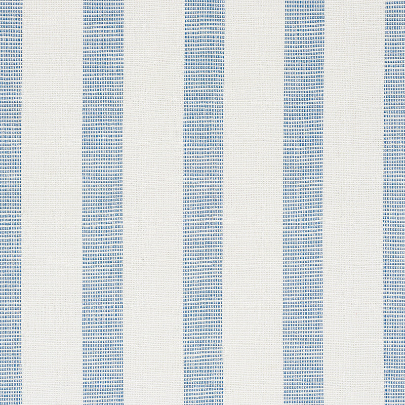 Ketley Performance Stripe fabric in blue color - pattern number 77562 - by Schumacher in the New Traditional collection