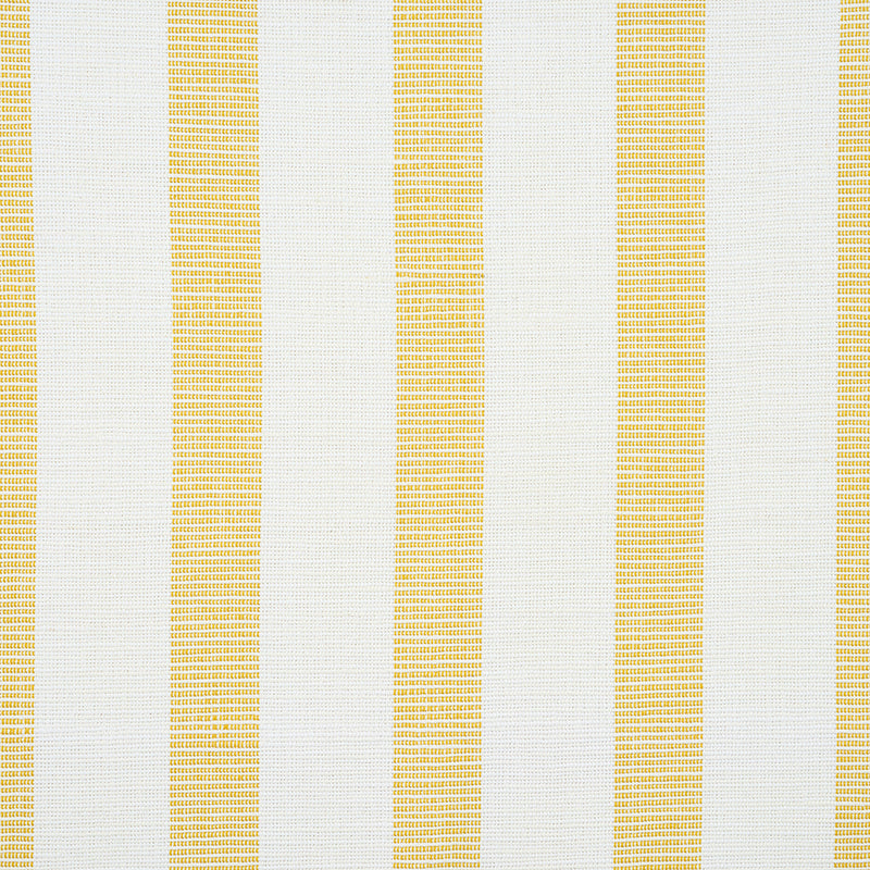 Ketley Performance Stripe fabric in yellow color - pattern number 77563 - by Schumacher in the New Traditional collection