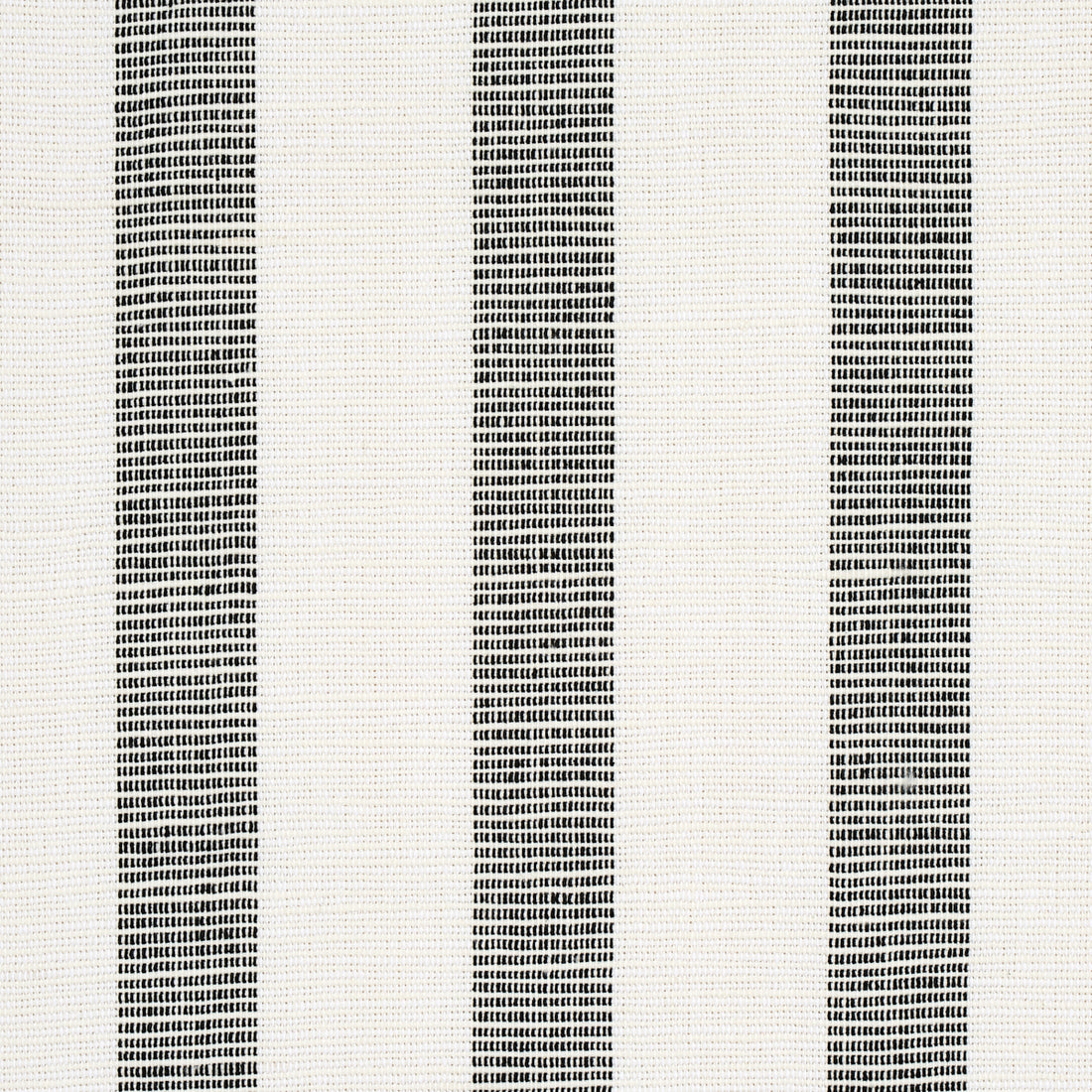 Ketley Performance Stripe fabric in black color - pattern number 77566 - by Schumacher in the Stripes Revisits collection