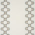 Chamizal Embroidery fabric in neutral and sky color - pattern number 77600 - by Schumacher in the True West collection