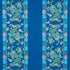 Lotan Dragon Embroidery fabric in blue color - pattern number 78091 - by Schumacher in the Fire Breather collection