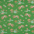 Hanlun Dragon Embroidery fabric in green color - pattern number 78112 - by Schumacher in the Fire Breather collection