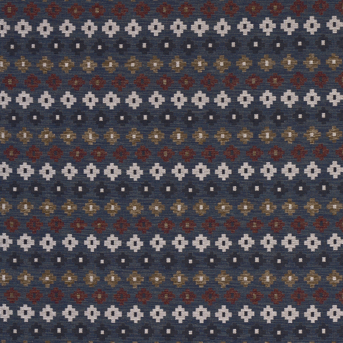 Ayumi Performance fabric in denim color - pattern number 78132 - by Schumacher in the Open Sky II collection
