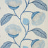 Celinda Embroidery fabric in blue color - pattern number 78301 - by Schumacher in the Exquisite Embroideries collection
