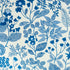 Emaline Embroidery fabric in blue color - pattern number 78311 - by Schumacher in the Exquisite Embroideries collection