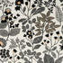 Emaline Embroidery fabric in black color - pattern number 78312 - by Schumacher in the Exquisite Embroideries collection