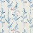 Cynthia Embroidered Print fabric in blue color - pattern number 78350 - by Schumacher in the Exquisite Embroideries collection