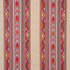 Zarzuela Stripe Embroidery fabric in multi color - pattern number 78392 - by Schumacher in the Exquisite Embroideries collection