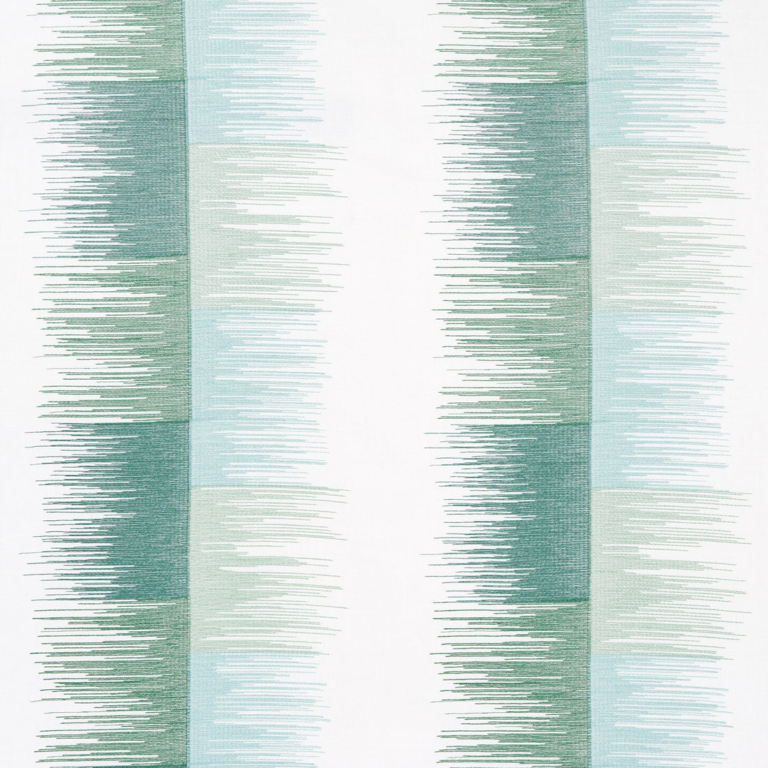 Sunburst Stripe Embroidery fabric in mineral color - pattern number 78403 - by Schumacher in the Uncommon Threads collection