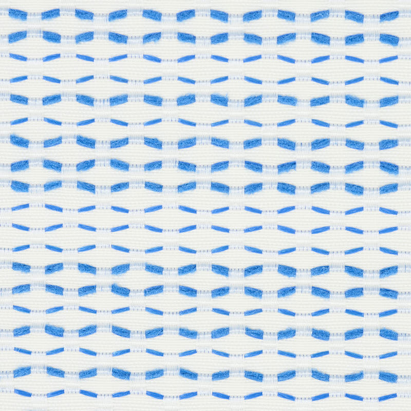 Branford Indoor Outdoor fabric in blue color - pattern number 78540 - by Schumacher in the Indoor-Outdoor Prints &amp; Wovens collection