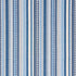 Zuni Stripe fabric in blue color - pattern number 78731 - by Schumacher in the Open Sky collection